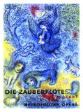 The Magic Flute Giclée-tryk af Marc Chagall