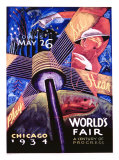 Chicago World's Fair, 1934 Giclee Print by Sandor 