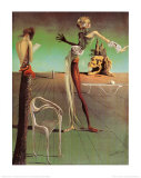 Woman with a Head of Roses Prints by Salvador Dalí