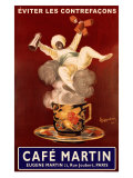 Café Martin reproduction procédé giclée par Leonetto Cappiello