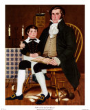 Portraits primitifs IV Posters par Charles Wysocki