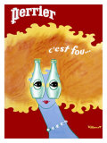 Perrier Mineral Water reproduction procédé giclée