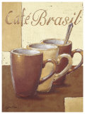 Cafe Brasil Affiche par Bjorn Baar