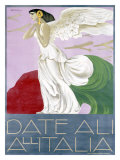 Date Ali All'Italia Giclée-Druck von Alberto Bianchi