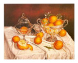 Orange Display Prints by J.R. Insaurralde