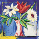 Modern Bouquet II Art by Cruz 