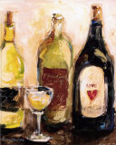 Glass of White Plakat af Nicole Etienne Glass of White Plakat af Nicole Etienne
