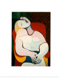 Le rêve Poster par Pablo Picasso
