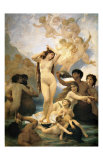 Naissance de Vénus reproduction procédé giclée par William Adolphe Bouguereau