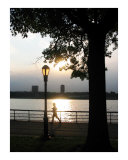 Runner at Sunset on a Summer Day Wydruk giclee autor New Yorkled