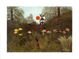 Virgin Forest Reprodukcje autor Henri Rousseau Virgin Forest Reprodukcje autor Henri Rousseau