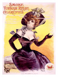 Smoke Turkish Cigarettes Giclee Print