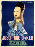 Josephine Baker Giclée-Druck