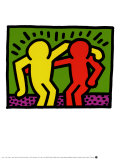 Beste Freunde, 1990 Poster von Keith Haring