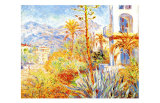 Villas at Bordighera Giclee Print by Claude Monet