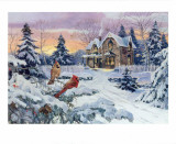 Souvenirs d'hiver Art par Alan Sakhavarz