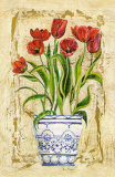 Ceramica con Tulipanes Posters by A. Vega