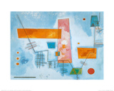 Structure Angulaire Poster von Wassily Kandinsky