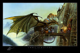 Hechizo de dragón Lámina por Chris Achilleos
