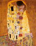 Le Baiser, vers 1907 Affiches par Gustav Klimt