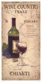 Wine Country IV Art par Janet Kruskamp