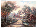 Hamlet of Cloverdale Prints by Carl Valente