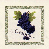 Grapes Prints by Gloria Eriksen