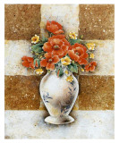 Vase de pavots Posters par A. Da Costa