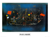 Abenteur - Schiff Kunstdrucke von Paul Klee