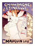 Champagne l'Etincelle Giclee Print by Emile Berchmans Champagne l'Etincelle Giclee Print by Emile Berchmans