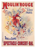 Moulin Rouge Giclee-trykk av Jose Belon Moulin Rouge Giclee-trykk av Jose Belon