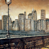 Manhattan Sunset I Poster von Matthew Daniels