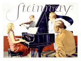 Steinway reproduction procédé giclée par Werner Von Axster-Heudtlass