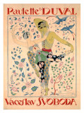 Duval, Svoboda reproduction procédé giclée par Georges Barbier