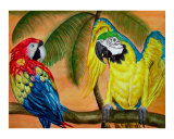 Tropical Paradise Giclee-trykk av Marlene Barrett