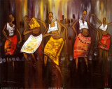 African Dancers Reprodukcje autor Upjohn African Dancers Reprodukcje autor Upjohn