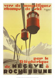 Pierre Michaud - Megeve - Art Print