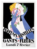 Parfums Dentelles Giclee Print by Gronowski 