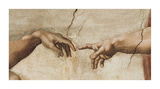 Creación de Adán, ca. 1510 (detalle) Láminas por Michelangelo Buonarroti Creación de Adán, ca. 1510 (detalle) Láminas por Michelangelo Buonarroti