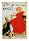 Lait Pur Sterilise Poster af Théophile Alexandre Steinlen Lait Pur Sterilise Poster af Théophile Alexandre Steinlen