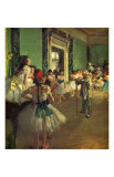Dance Class Giclee Print by Edgar Degas