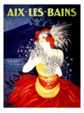 Aix Les Bains reproduction procédé giclée par Leonetto Cappiello