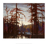 Bibersumpf Kunst von Lawren S. Harris