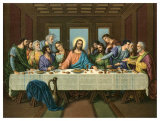 Santa cena Lámina