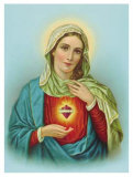Sacred Heart of Mary Print
