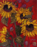 Sunflowers II Art by Shari White