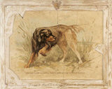 Fresque du Pavillon de Chasse I Prints by Pascal Cessou