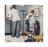 Before the Shot Giclee Print by Norman Rockwell