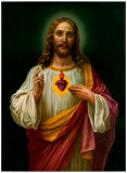 Sacred Heart of Jesus Posters av Zabateri Sacred Heart of Jesus Posters av Zabateri