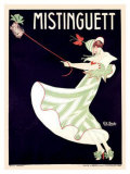 Mistinguett Giclee-trykk av Georges Kugelmann Benda Mistinguett Giclee-trykk av Georges Kugelmann Benda